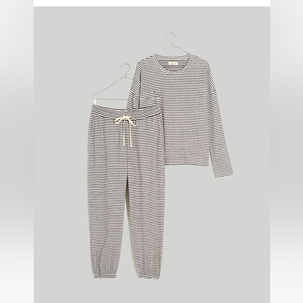NWT Madewell Striped Saunter Lounge Set - Picture 4 of 6